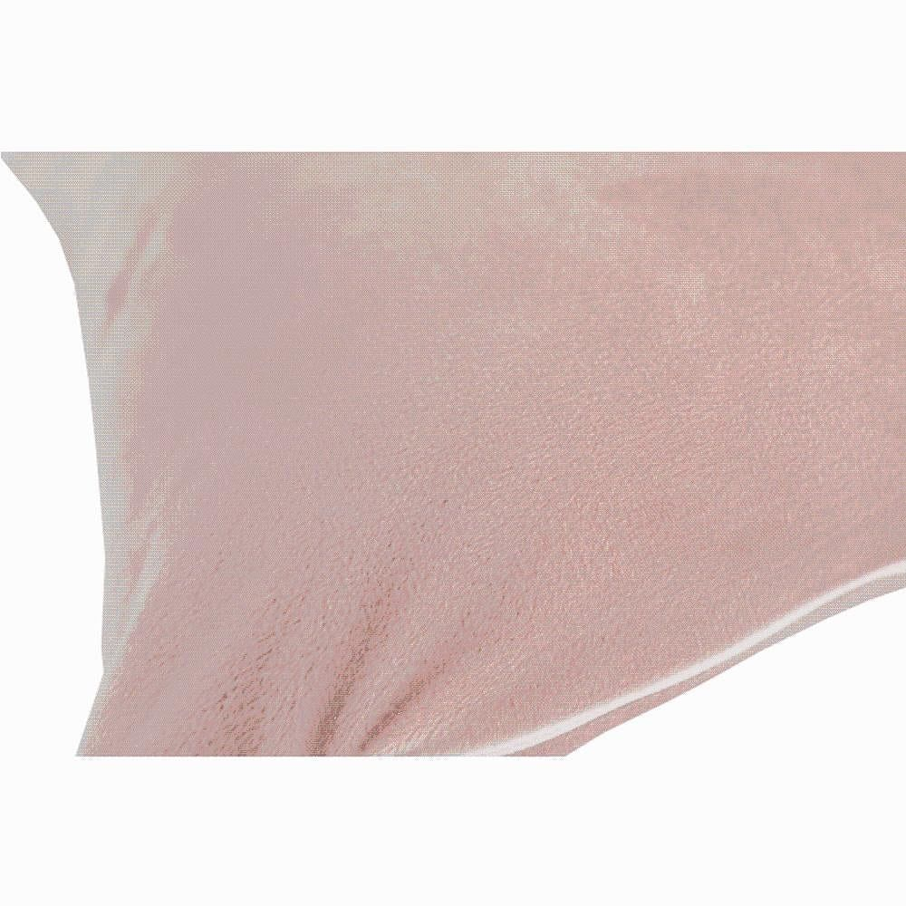 LandoPernă, material textil de catifea roz pudră, 45x45, ALITA TIPUL 2- mobila