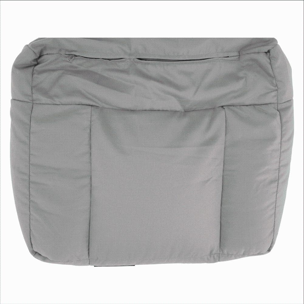 Тип сумки Lando-Fotoliu, текстильный материал светло-серого цвета, TAMPO-lando.md