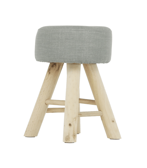 Загрузить изображение в Галерею просмотра, Lando-Stool, светло-серый/натуральный, KIKO-lando.md