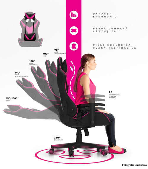 Загрузите изображение в Галерею просмотра, Lando-Office/игровое кресло с RGB-подсветкой, черно-белая/цветная модель, ZO-lando.md