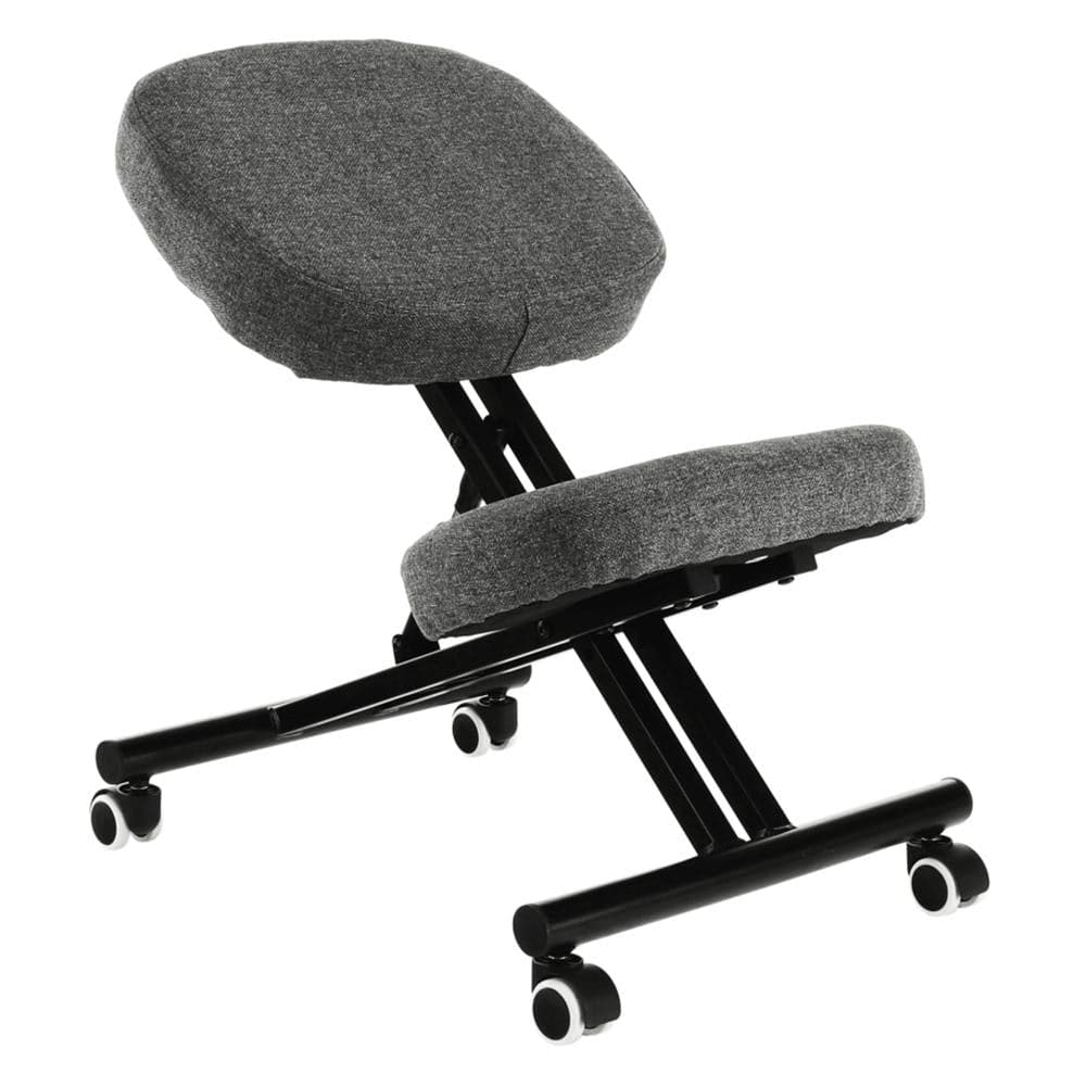 Lando-Scaun de îngenunchiere ergonomic, gri maro Taupe/negru, KILIAN- lando.md