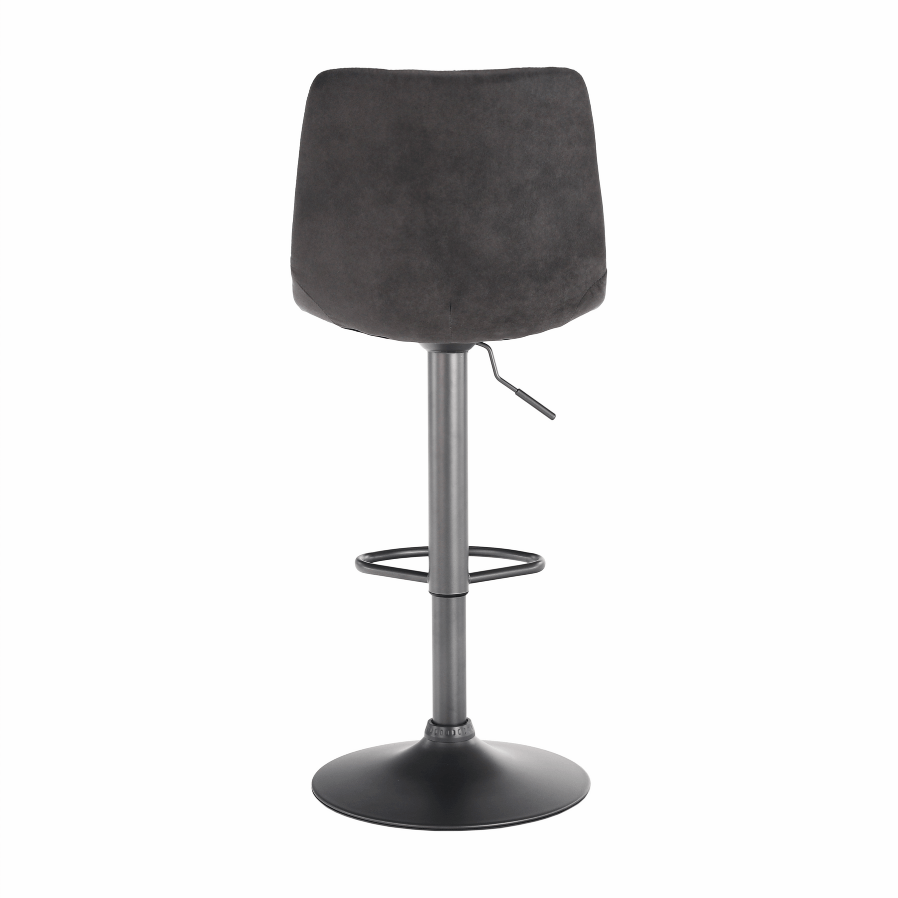 Lando-Scaun de bar, gri / negru, LAHELA- lando.md