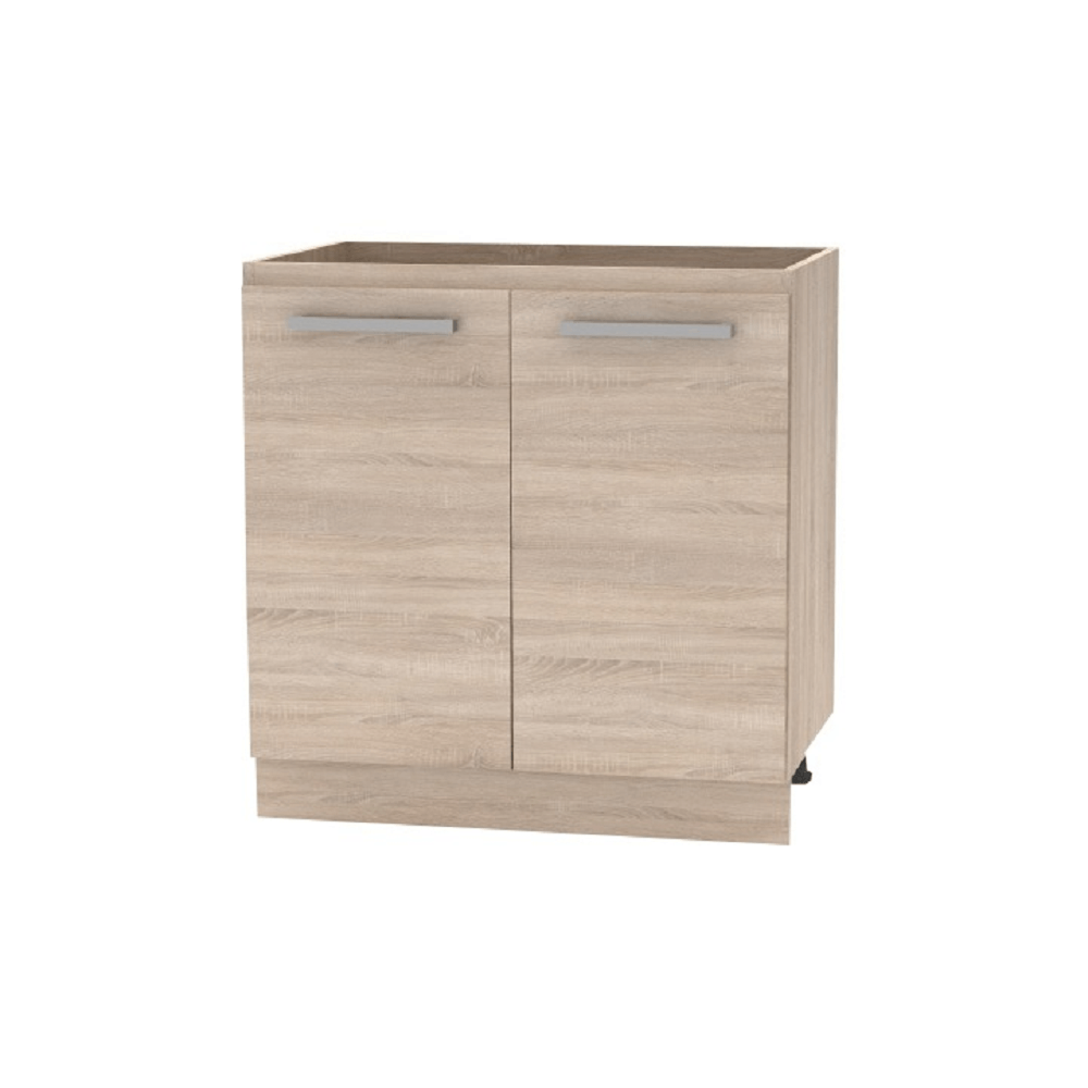 Cabinet inferior 80 2 DV, stejar sonoma, NOVA PLUS NOPL-060-0S Lando - Lando