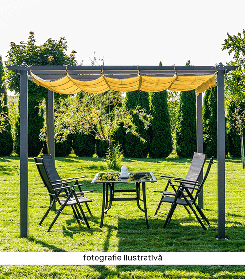 Încărcați imaginea în vizualizatorul Galerie, Pergola cu acoperiş glisant, aluminiu, PEPY BASIC Lando

