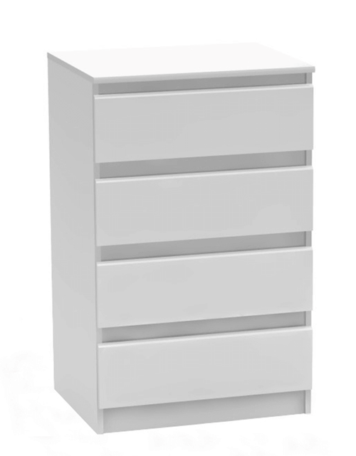 Încărcați imaginea în vizualizatorul Galerie, Comodă cu 4 sertare, albă, HANY NEW 014 Lando - Lando
