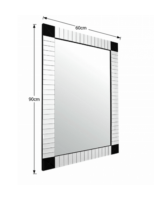 Загрузите изображение в средство просмотра галереи, Oglindă, argint/negru, ELISON TYP 3 Lando - Lando
